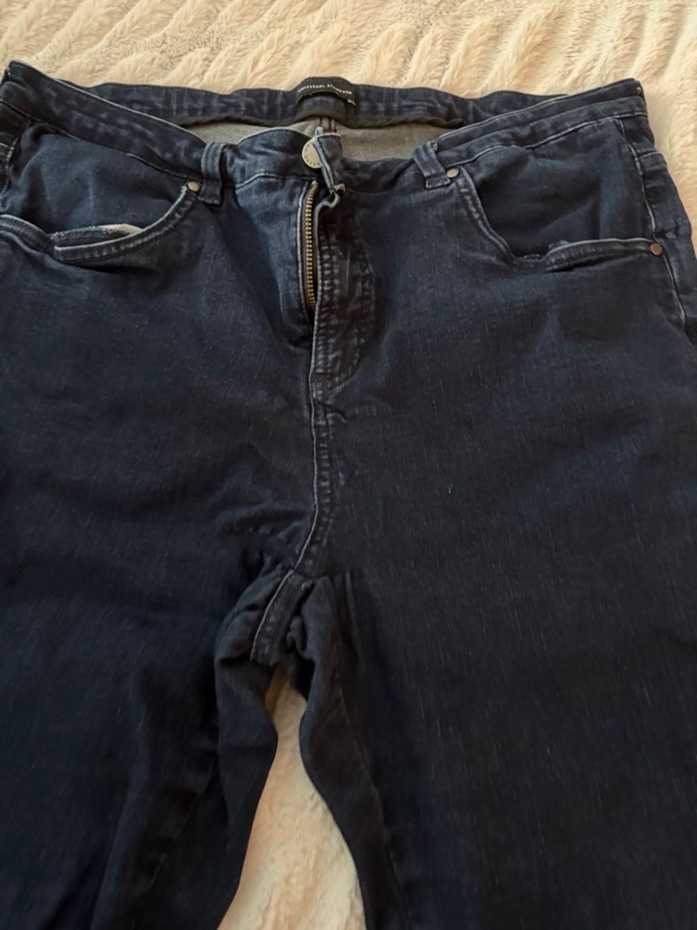 Universal Standard Dark Blue Denim Jeans